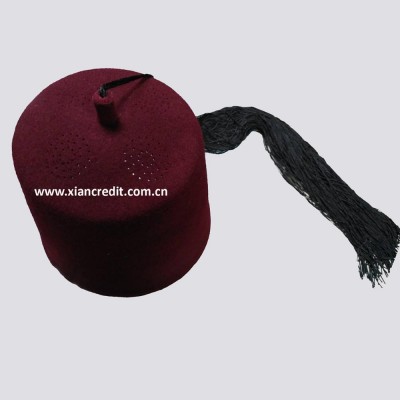 2019 Fez in turkey fez kufi quality, fez hat with tassel