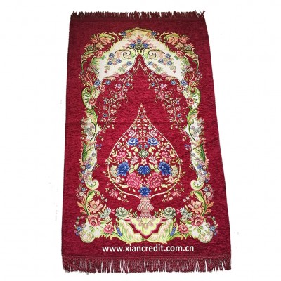 Islamic floral sejadah prayer rug