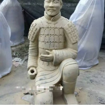 Kneeling Archer Terracotta Warriors Statues for Home decoration