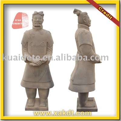 Life Size Xi'an Terracotta Soldier Figures of Qin Dynasty BMY-1195