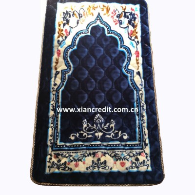 Custom Carpet Printed Floor Islamis Muslim Thick Prayer Mat Rug