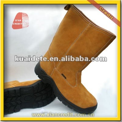 fashionable safety boots for women with steel toe cap