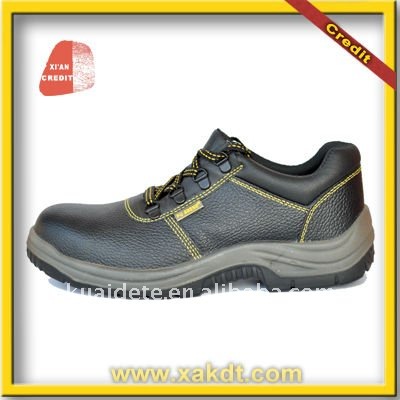 Industrial Cow grain leather Safety shoes for Middle East market