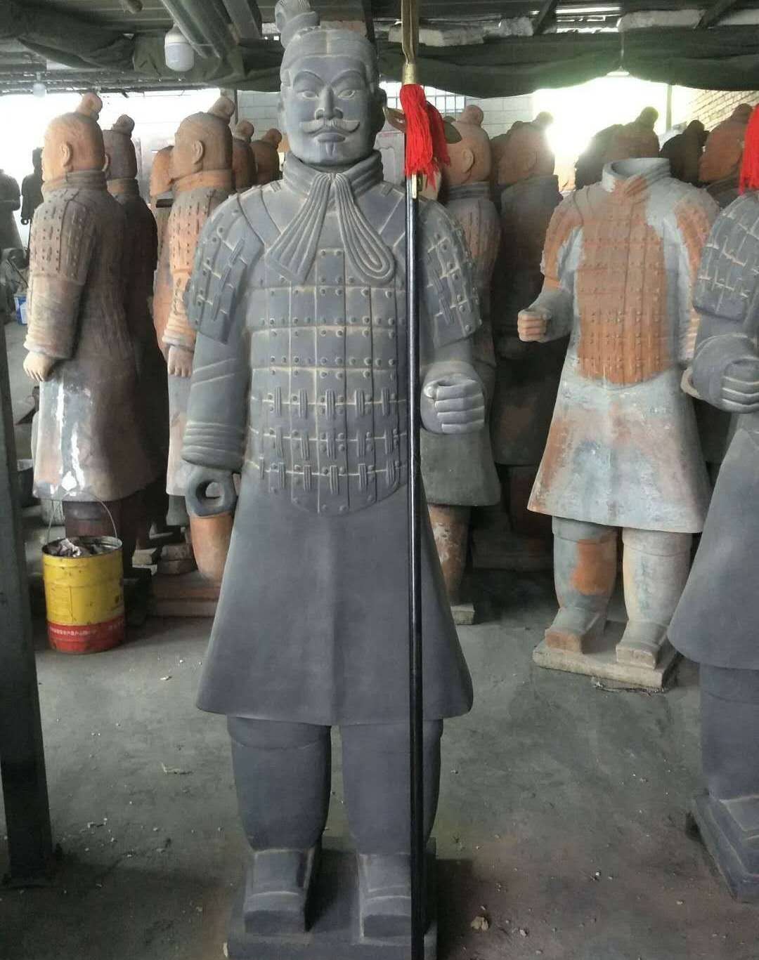 Terracotta warriors statues