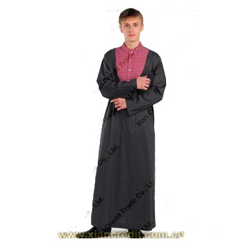 Muslim men's Thobe for youth mosque clothes for young men