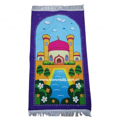 Islamic prayer rug muslim mini carpet